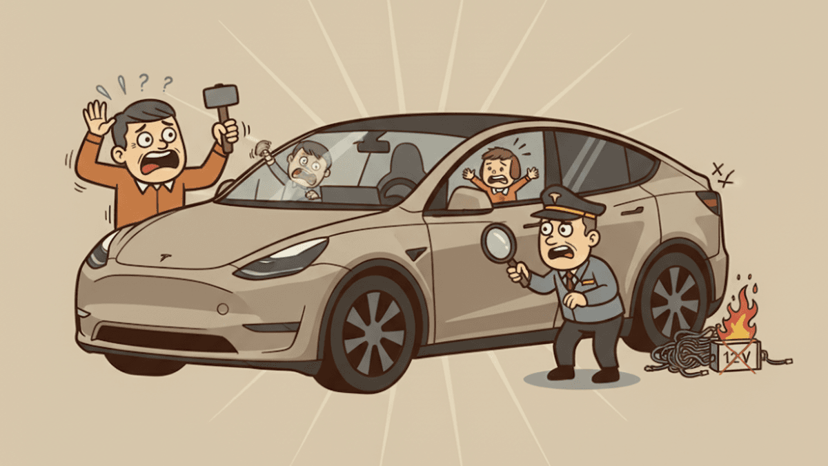 NHTSA จี้สอบมือจับประตู Tesla Model Y หลังเด็ก-สัตว์ติดในรถ