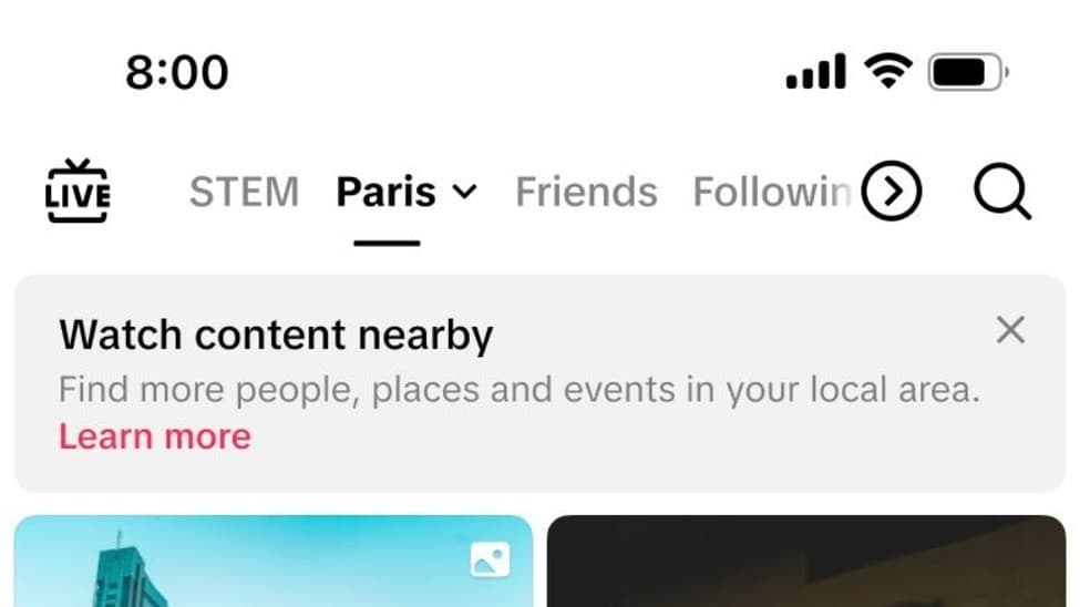 TikTok เปิดตัว Nearby Feed ฟีเจอร์ค้นหาที่กิน-เที่ยวใกล้ตัว เริ่มแล้วในยุโรป