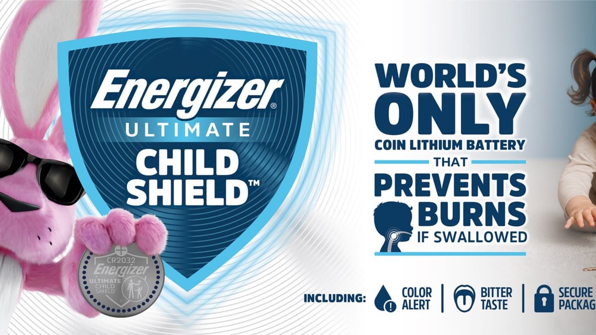 Energizer เปิดตัวถ่านกระดุมรุ่นใหม่ กลืนแล้วไม่ไหม้คอ พร้อมปล่อยสีน้ำเงินเตือนภัย