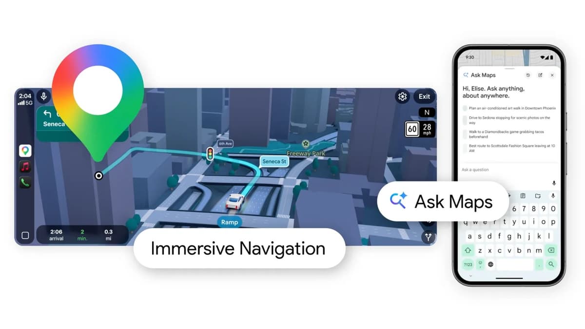 Google Maps ยกเครื่องใหญ่รอบ 10 ปี ดัน AI Ask Maps และระบบนำทาง 3D สุดล้ำ