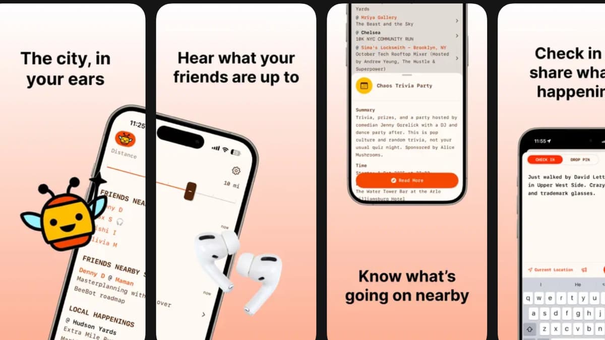 BeeBot แอปใหม่จากผู้สร้าง Foursquare เปลี่ยนหูฟังเป็น AI DJ กระซิบข่าวรอบตัว