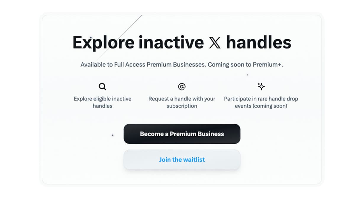 X เปิดตลาดซื้อขายชื่อ Account ใครอยากได้ชื่อเท่ ๆ เตรียมจ่ายหลักล้าน!