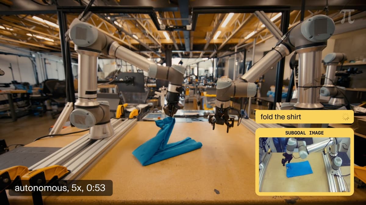 Physical Intelligence เปิดตัว π0.7 สมองกลหุ่นยนต์ที่ทำงานได้แม้ไม่เคยถูกสอน