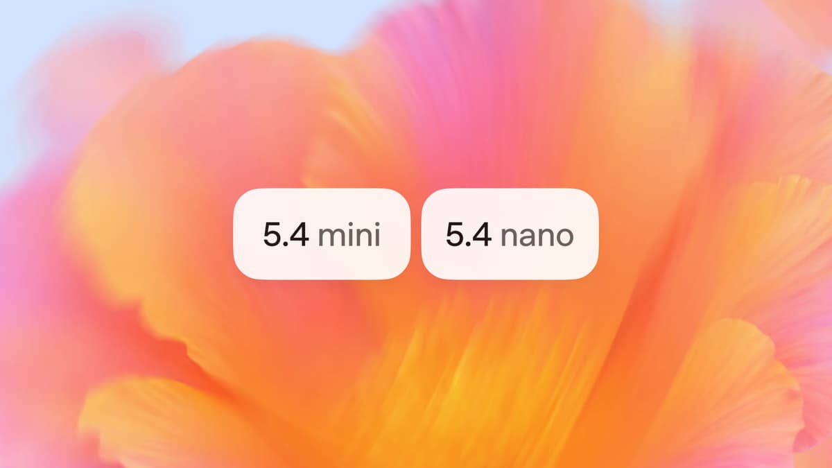 OpenAI ปล่อย GPT-5.4 mini และ nano โมเดลจิ๋วแต่แจ๋วสายโค้ด