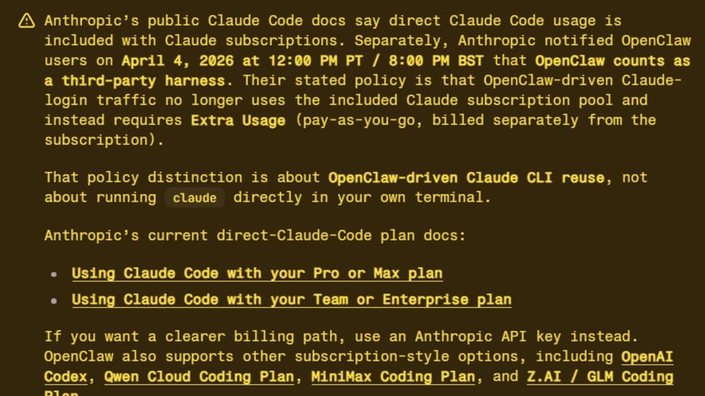 Anthropic หั่นโควตา Claude Code บีบสาย Dev จ่ายเพิ่มถ้าพ่วง OpenClaw