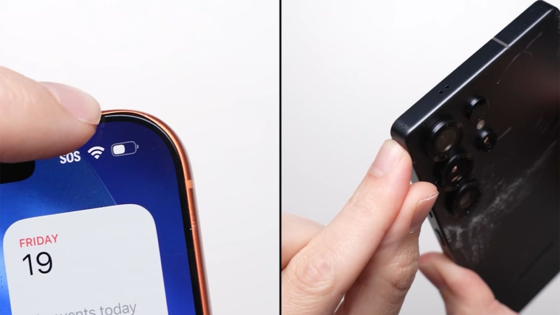 ศึกชิงเจ้าแห่งความทนทาน! iPhone 17 Pro Max ปะทะ Galaxy S25 Ultra ใครจะรอด?