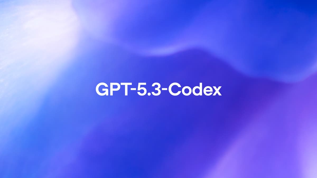 OpenAI ปล่อย GPT-5.3-Codex โมเดลใหม่เขียนโค้ดโหด สร้างตัวเองได้แถมไวขึ้น 25%