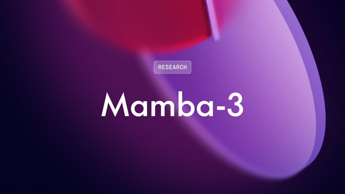เปิดตัว Mamba-3 สถาปัตยกรรม AI ตัวตึง ท้าชน Transformer อัปเกรดความเร็วขั้นสุด