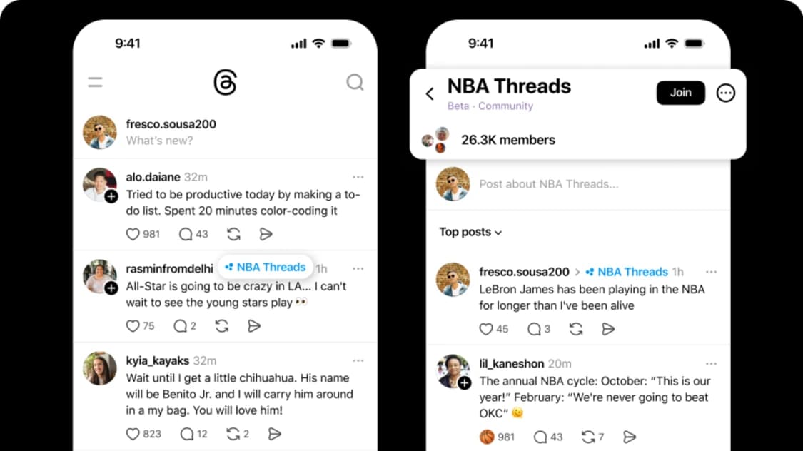 Threads เปิดตัวฟีเจอร์ "Communities" ท้าชน X