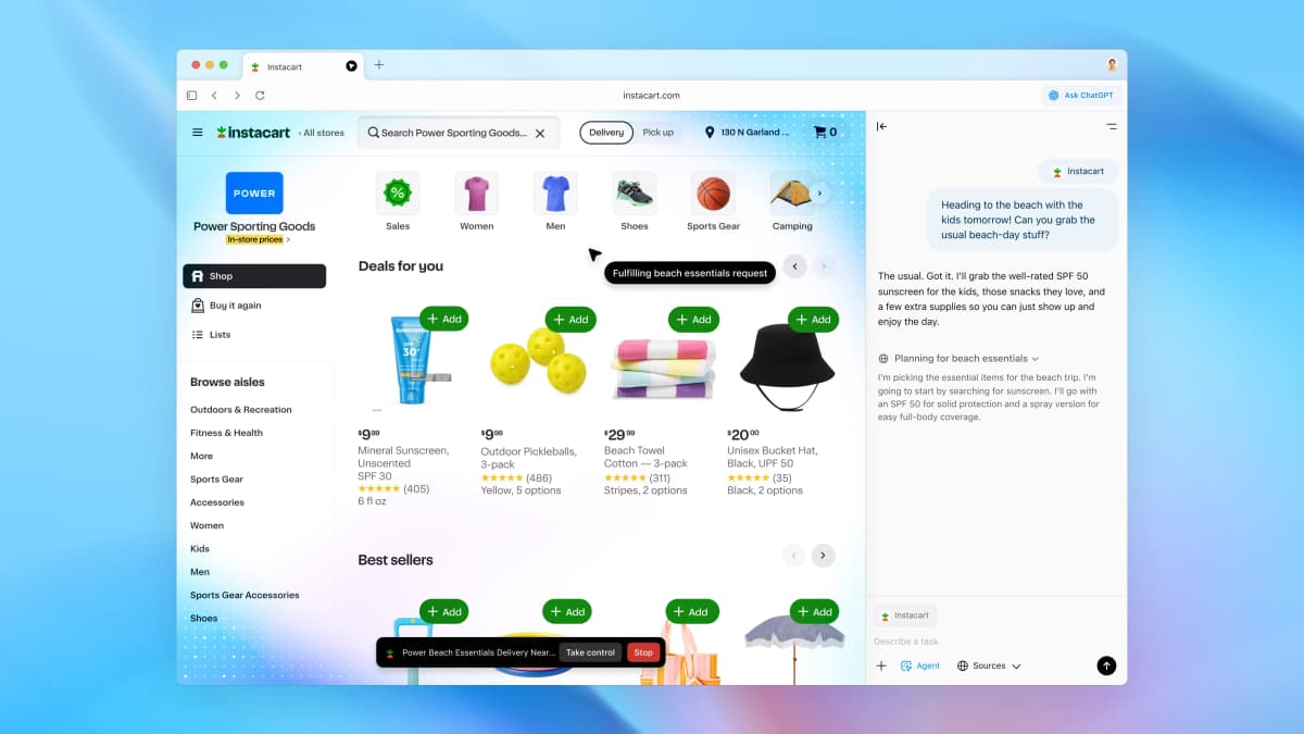 OpenAI ส่ง Atlas Browser ท้าชน Chrome! ยกเครื่องการท่องเว็บด้วย AI