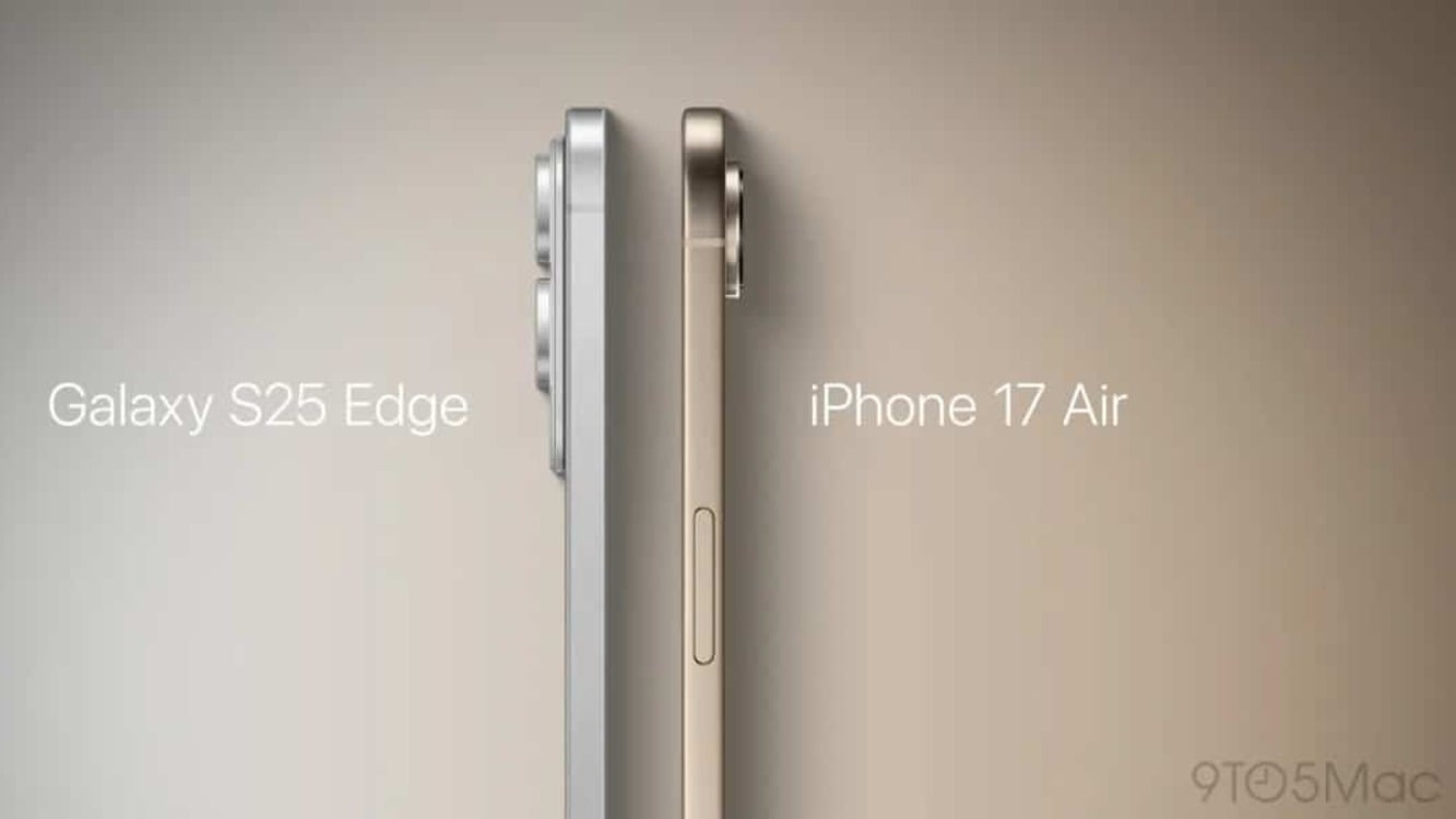 ศึกมือถือบางเฉียบ! iPhone Air ปะทะ Galaxy S25 Edge ใครจะยืนหนึ่ง?
