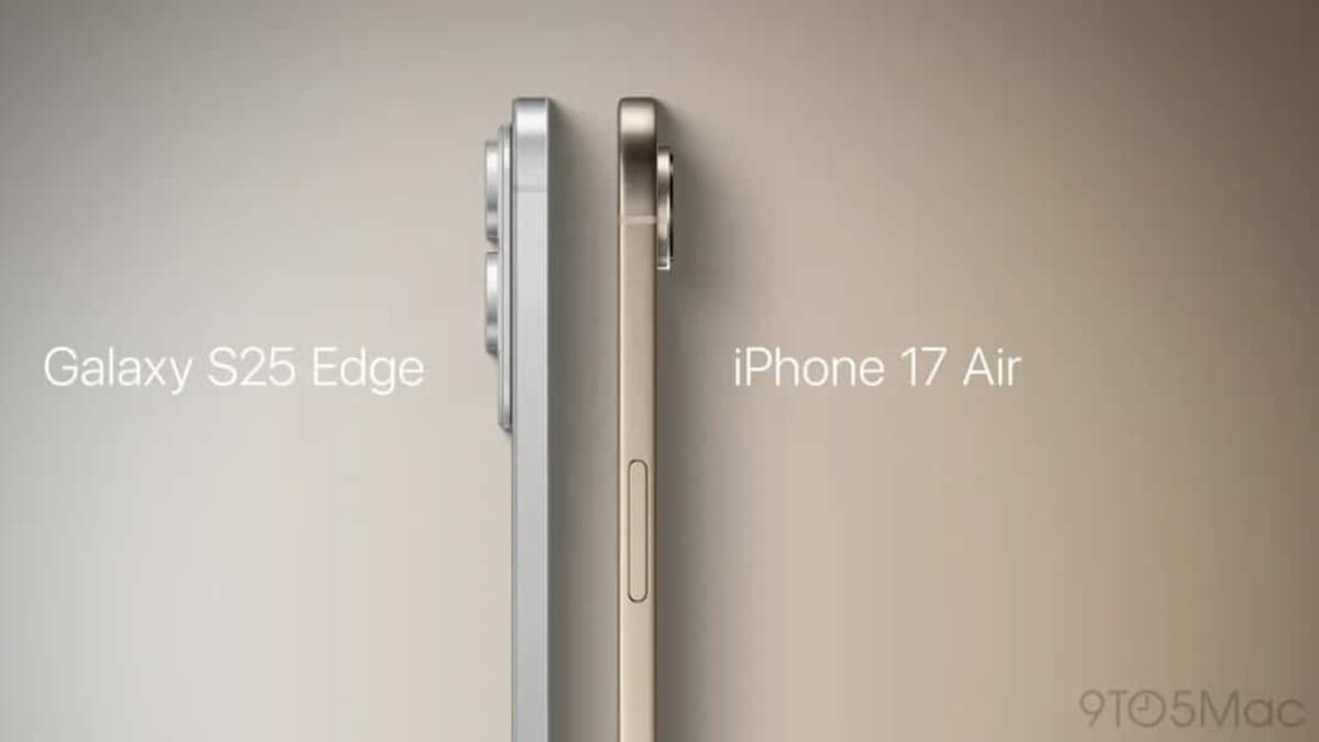 ศึกมือถือบางเฉียบ! iPhone Air ปะทะ Galaxy S25 Edge ใครจะยืนหนึ่ง?