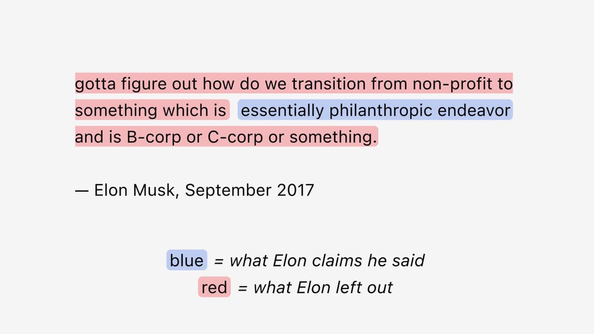 OpenAI งัดหลักฐานโต้ Elon Musk แฉกลับเคยหนุนตั้งบริษัทหากำไรแถมจะรวบเข้า Tesla