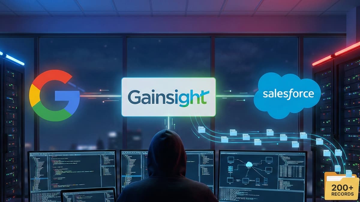 Google ยืนยันแฮกเกอร์ฉกข้อมูลลูกค้า Salesforce กว่า 200 ราย ผ่านแอป Gainsight