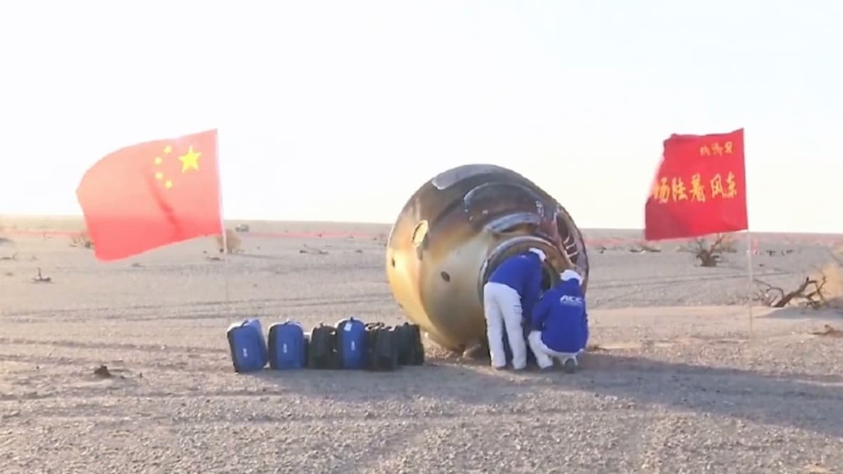 ภารกิจระทึก! นักบินจีนสลับยานกลับโลก หลังยานเดิมเสียหายกลางอวกาศ