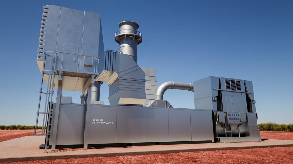 Boom Supersonic ลุยตลาดพลังงาน AI ขายกังหันก๊าซระดมทุน 300 ล้านเหรียญ